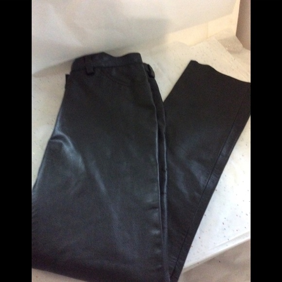 Nicole Miller Leather Pant - Picture 7 of 11